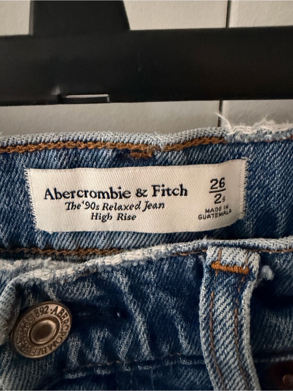 Abercrombie & Fitch 90’s Relaxed High Rise 26/2S - Picture 4 of 7